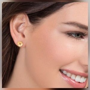 Compass Stud Earrings